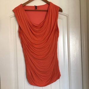 Drape style front maurices Top